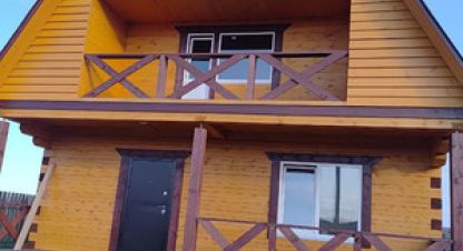 Продам дом 3-х комнатный с общей площадью 112м2, на улице Альпийский пер, г. Хомутово, Иркутская обл., Россия, агентство Интернет-партнер. Фотография №1