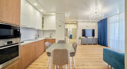 Продам квартиру 3-х комнатную с общей площадью 100.64м2, 12/12 эт., на улице Победы пр-кт, Октябрьский район, г. Пенза, Пензенская обл., Россия, агентство Интернет-партнер. Фотография №1