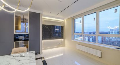 Продам квартиру 3-х комнатную с общей площадью 82.1м2, 14/17 эт., на улице 65-летия победы ул, Октябрьский район, г. Пенза, Пензенская обл., Россия, агентство Интернет-партнер. Фотография №1