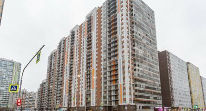 Продам квартиру с общей площадью 24.6м2, 18/25 эт., на улице Английская ул, г. Заневскоеское поселение, кудрово, Ленинградская обл., Россия, агентство Интернет-партнер. Фотография №1