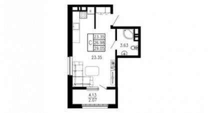 Купить квартиру на улице Просвещения ул г. Приморский . Фотография №5 Купить квартиру на улице Просвещения ул г. Приморский . Фотография №5