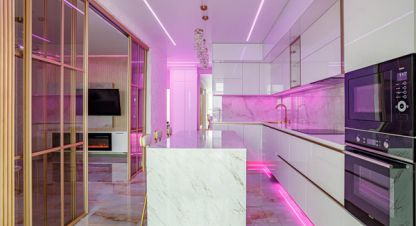 Сдам квартиру 2-х комнатную с общей площадью 89м2, 22/24 эт., на улице Батуринская ул, Прикубанский район, г. Краснодар, Краснодарский край, Россия, агентство Интернет-партнер. Фотография №1