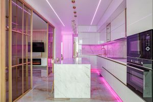 Сдам квартиру 2-х комнатную с общей площадью 89м2, 22/24 эт., на улице Батуринская ул, Прикубанский район, г. Краснодар, Краснодарский край, Россия, агентство Интернет-партнер