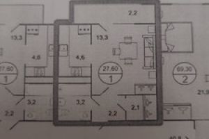 Продам квартиру с общей площадью 27.6м2, 16/19 эт., на улице 5-я дорожная ул, Прикубанский район, г. Краснодар, Краснодарский край, Россия, агентство Интернет-партнер