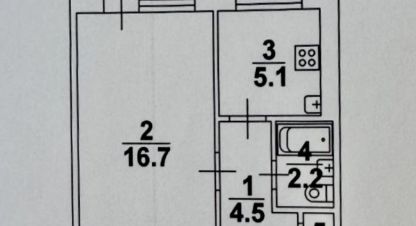 Продам квартиру 1 комнатную с общей площадью 29.3м2, 5/9 эт., на улице Лебедева-Кумача, Ленинский район, г. Саратов, Саратовская обл., Россия, агентство АН Империя. Фотография №1