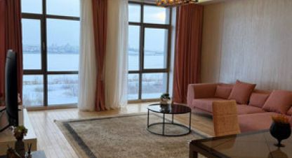 Сдам квартиру 2-х комнатную с общей площадью 74м2, 12/24 эт., на улице Мусина ул, Ново-савиновский район, г. Казань, Татарстан респ., Россия, агентство Интернет-партнер. Фотография №1