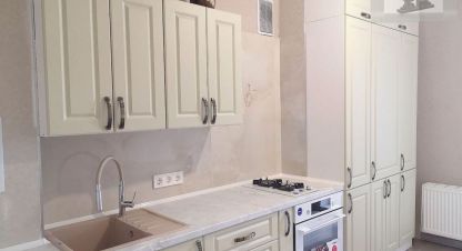 Купить квартиру 2-х комнатную, 52.8 кв. м. Фотография №1 Продам квартиру 2-х комнатную с общей площадью 52.8м2, 6/9 эт., на улице Елизаветинская ул, г. Калининград, Калининградская обл., Россия, агентство ООО Базис-Недвижимость. Фотография №1