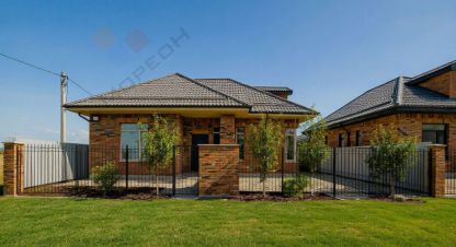 Купить дом 4-х комнатную, 110 кв. м. Фотография №1 Продам дом 4-х комнатный с общей площадью 110м2, на улице Стабильная ул, г. Индустриальный, Краснодарский край, Россия, агентство Мореон Инвест. Фотография №1