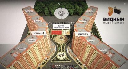 Купить квартиру 1 комнатную, 35 кв. м. Фотография №1 Продам квартиру 1 комнатную с общей площадью 35м2, 11/16 эт., на улице Командорская ул, г. Краснодар, Краснодарский край, Россия, агентство АН Кредо. Фотография №1