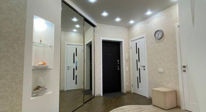 Купить квартиру 2-х комнатную, 64 кв. м. Фотография №1 Продам квартиру 2-х комнатную с общей площадью 64м2, 6/25 эт., на улице Совхозная, г. Краснодар, Краснодарский край, Россия, агентство Джойнио. Фотография №1