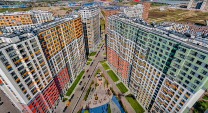 Продам квартиру с общей площадью 25м2, 13/22 эт., на улице Первых ул, г. Новосаратовка, Ленинградская обл., Россия, агентство ЦН Авега. Фотография №1