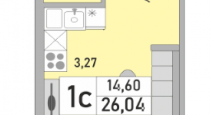 Продаётся 1 комнатная квартира в г. Уфа. Фотография №6 Продаётся 1 комнатная квартира в г. Уфа. Фотография №6