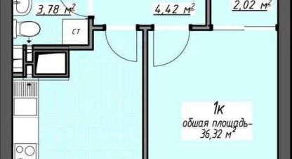 Продаётся 1 комнатная квартира в г. Одесса . Фотография №6